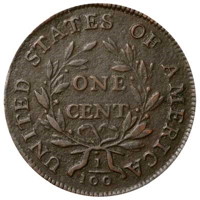  United States One Cent 1798 Value