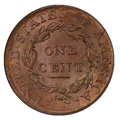  United States One Cent 1808 Value