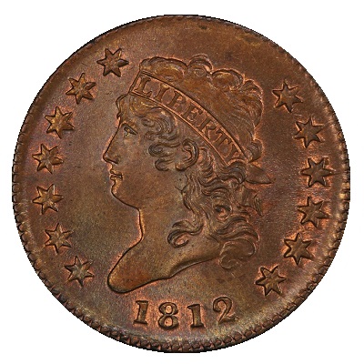 One Cent 1812 Value