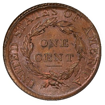  United States One Cent 1814 Value