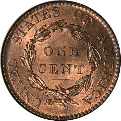  United States One Cent 1818 Value