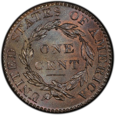 United States One Cent 1823 Value