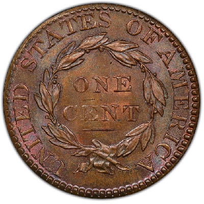 United States One Cent 1825 Value