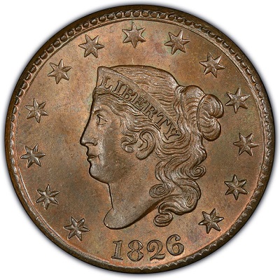 One Cent 1826 Value