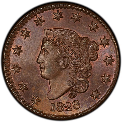 US 1828 Penny