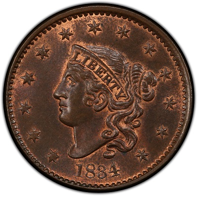 One Cent 1834 Value