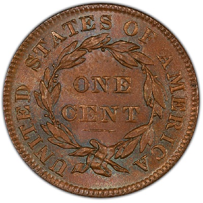  United States One Cent 1836 Value