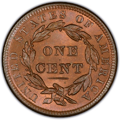  United States One Cent 1838 Value