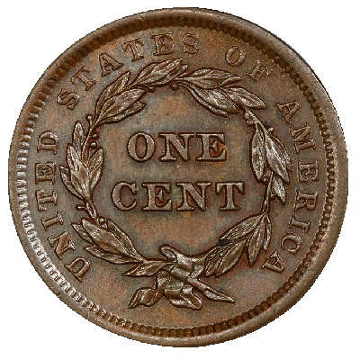  United States One Cent 1840 Value
