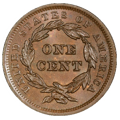  United States One Cent 1843 Value