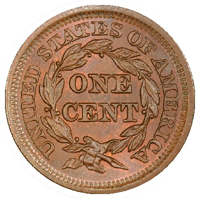  United States One Cent 1850 Value