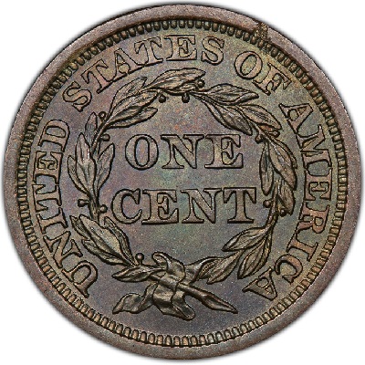  United States One Cent 1855 Value