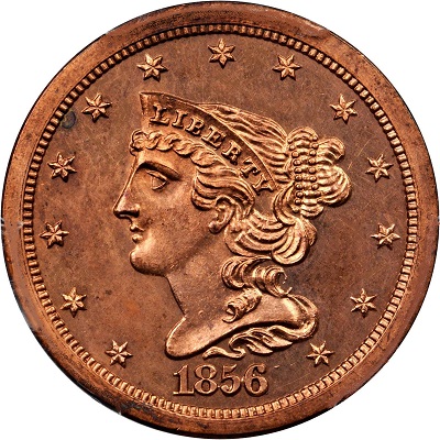 One Cent 1856 Value
