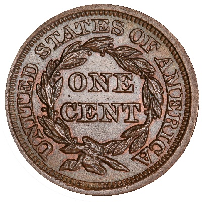  United States One Cent 1857 Value