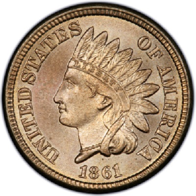 US 1861 Penny