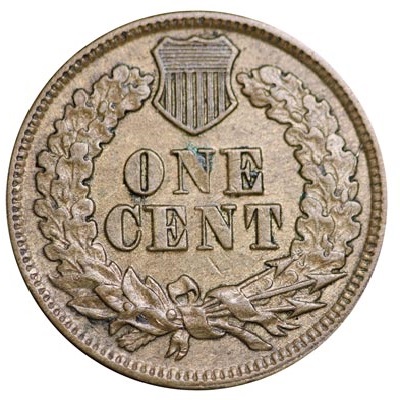  United States One Cent 1863 Value