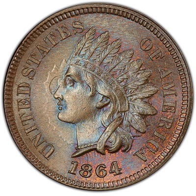 One Cent 1864 Value