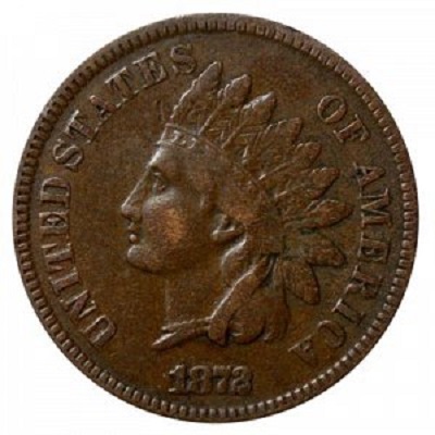 US 1872 Penny
