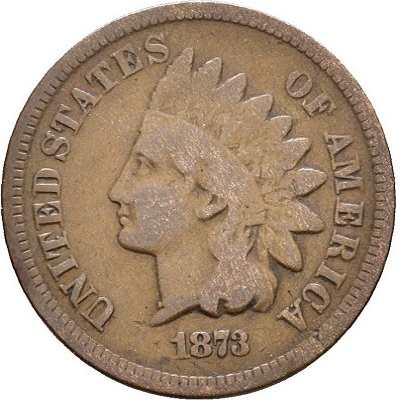 US 1873 Penny