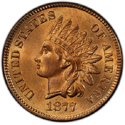 US 1877 Penny