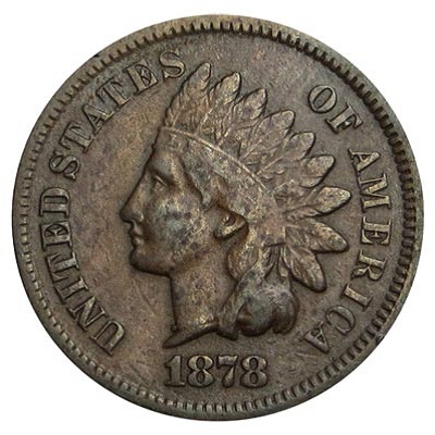 US 1878 Penny