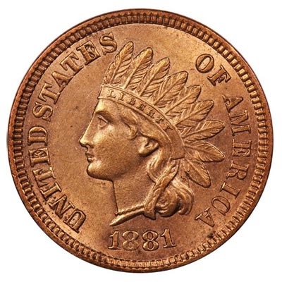 US 1881 Penny
