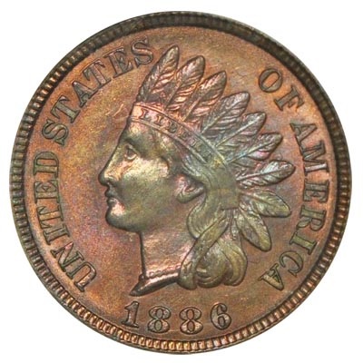 US 1886 Penny