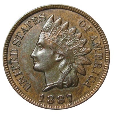 US 1887 Penny