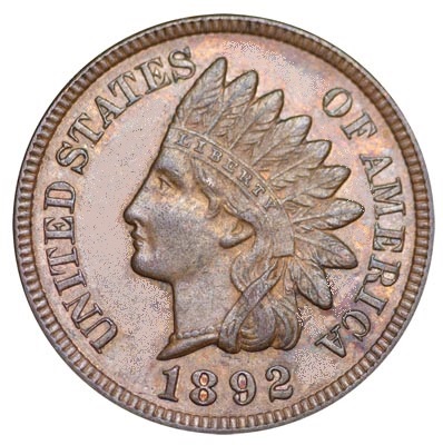 US 1892 Penny