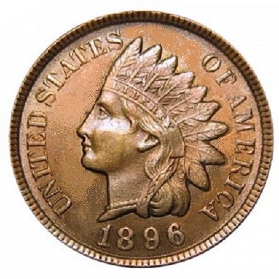 US 1896 Penny