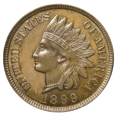 US 1899 Penny