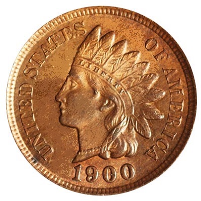 US 1900 Penny