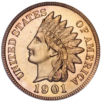 US 1901 Penny