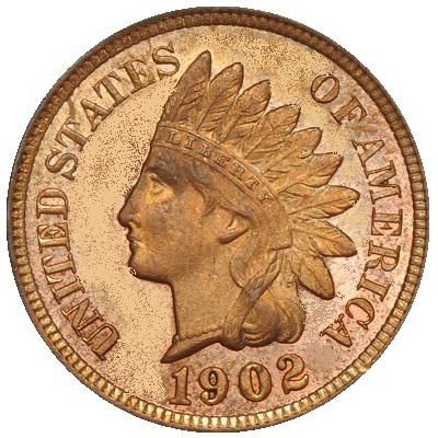 US 1902 Penny