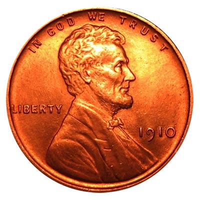 US 1910 Penny