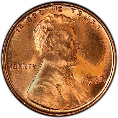 US 1935 Penny