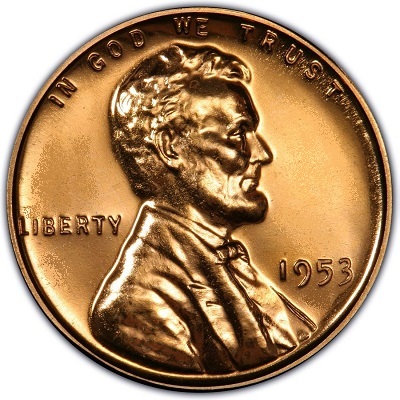 US 1953 Penny