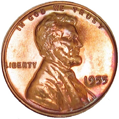 US 1955 Penny