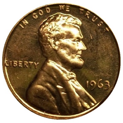 US 1963 Penny