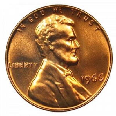 US 1966 Penny