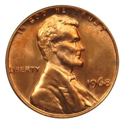 US 1968 Penny